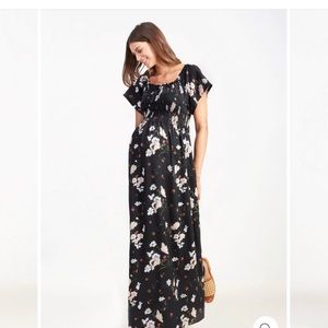 Ingrid + Isabel off the shoulder maxi dress